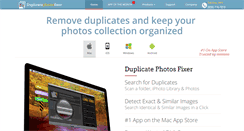Desktop Screenshot of iphotoduplicatecleaner.com
